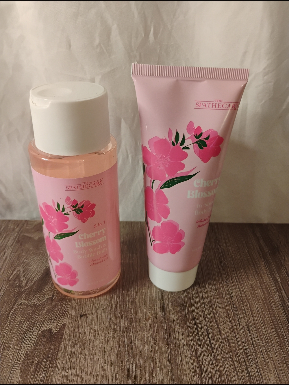 Spathecary Body Wash/Bubble Bath & Shower Body Balm Set